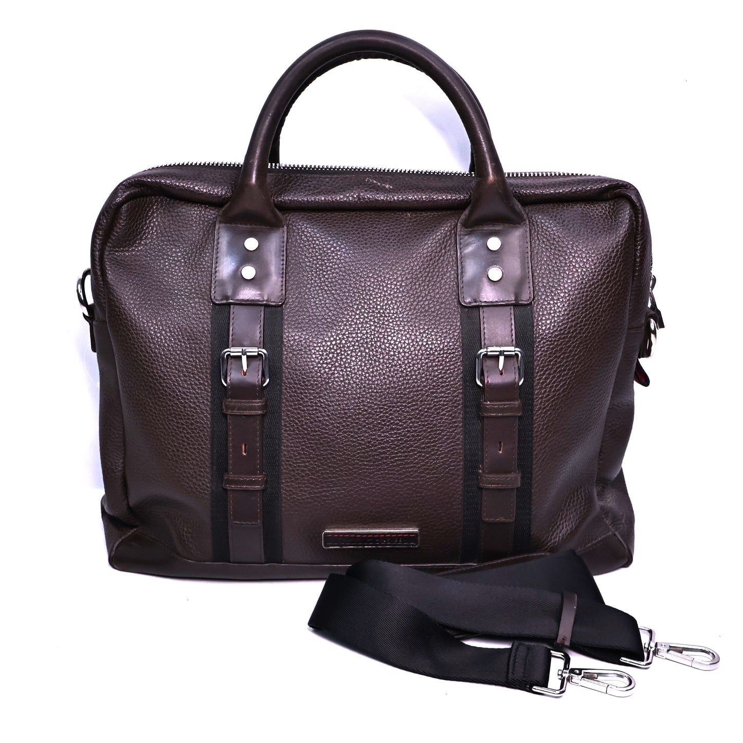 Tommy Hilfiger Brown Laptop Bag
