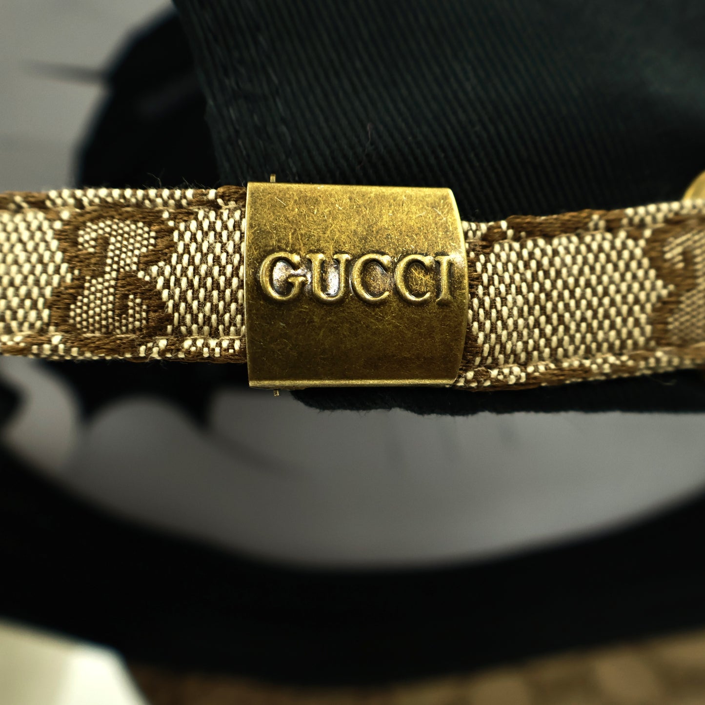 Gucci Beige-Black Cap