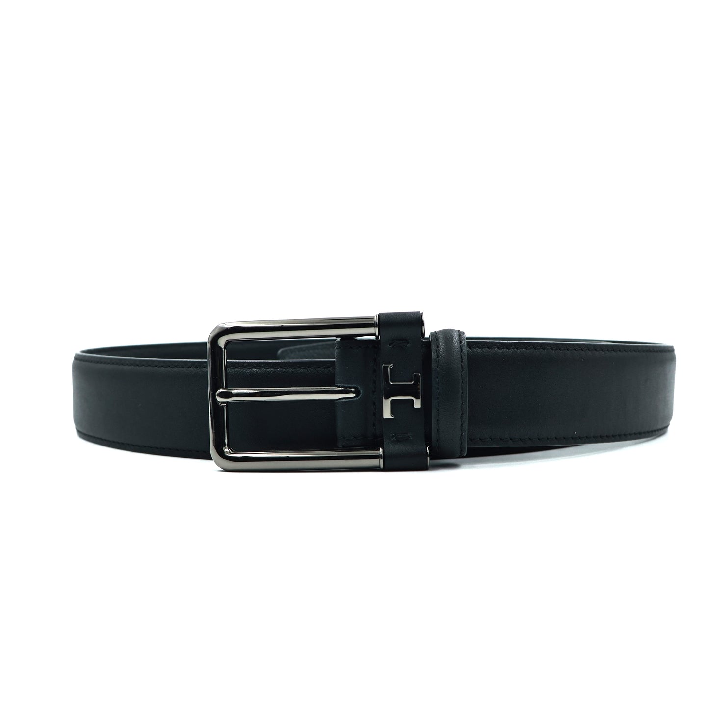 Tods Black Leather Belt