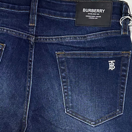 Burberry Bootcut True Blue Denim Jeans