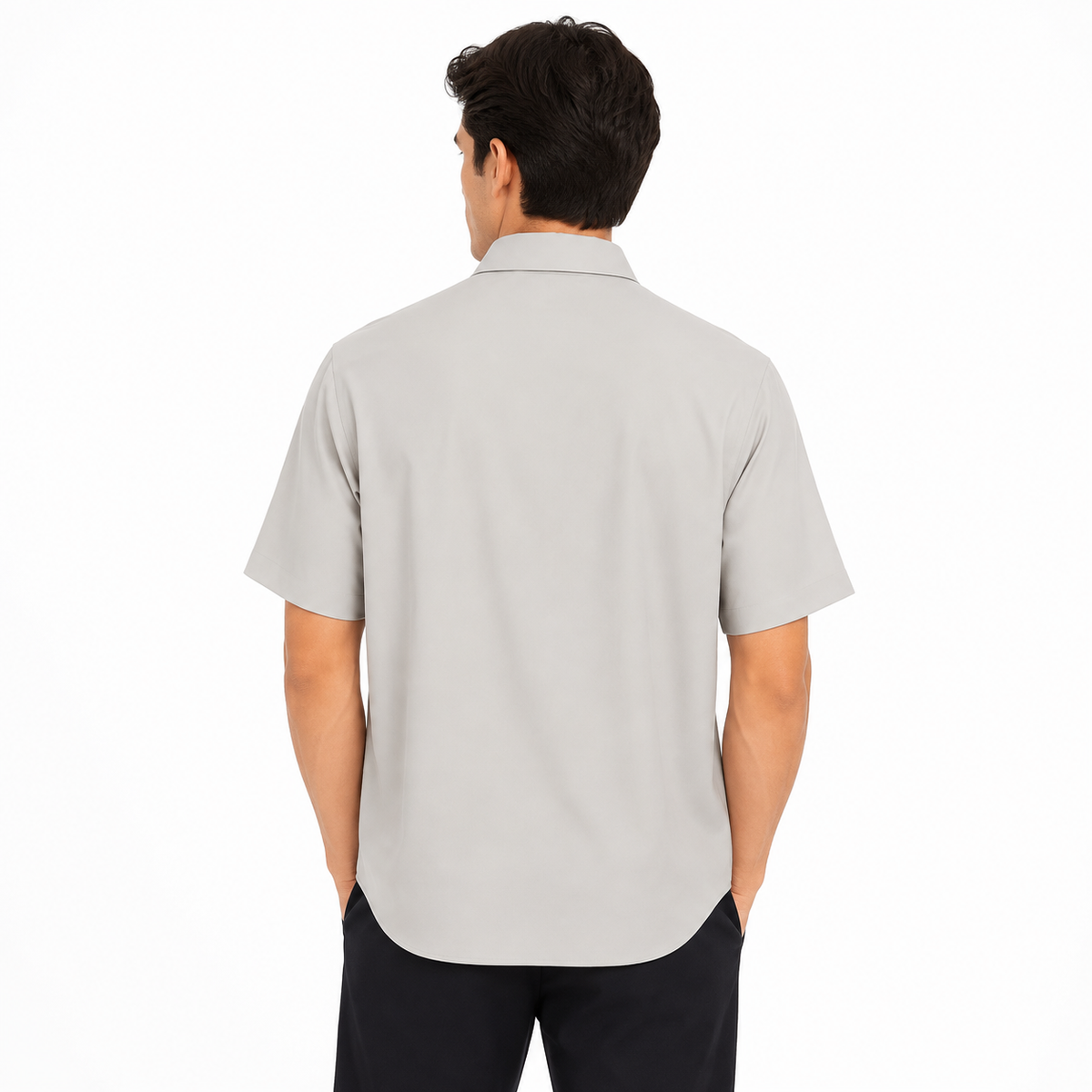Burberry Slim Fit Half Shirt