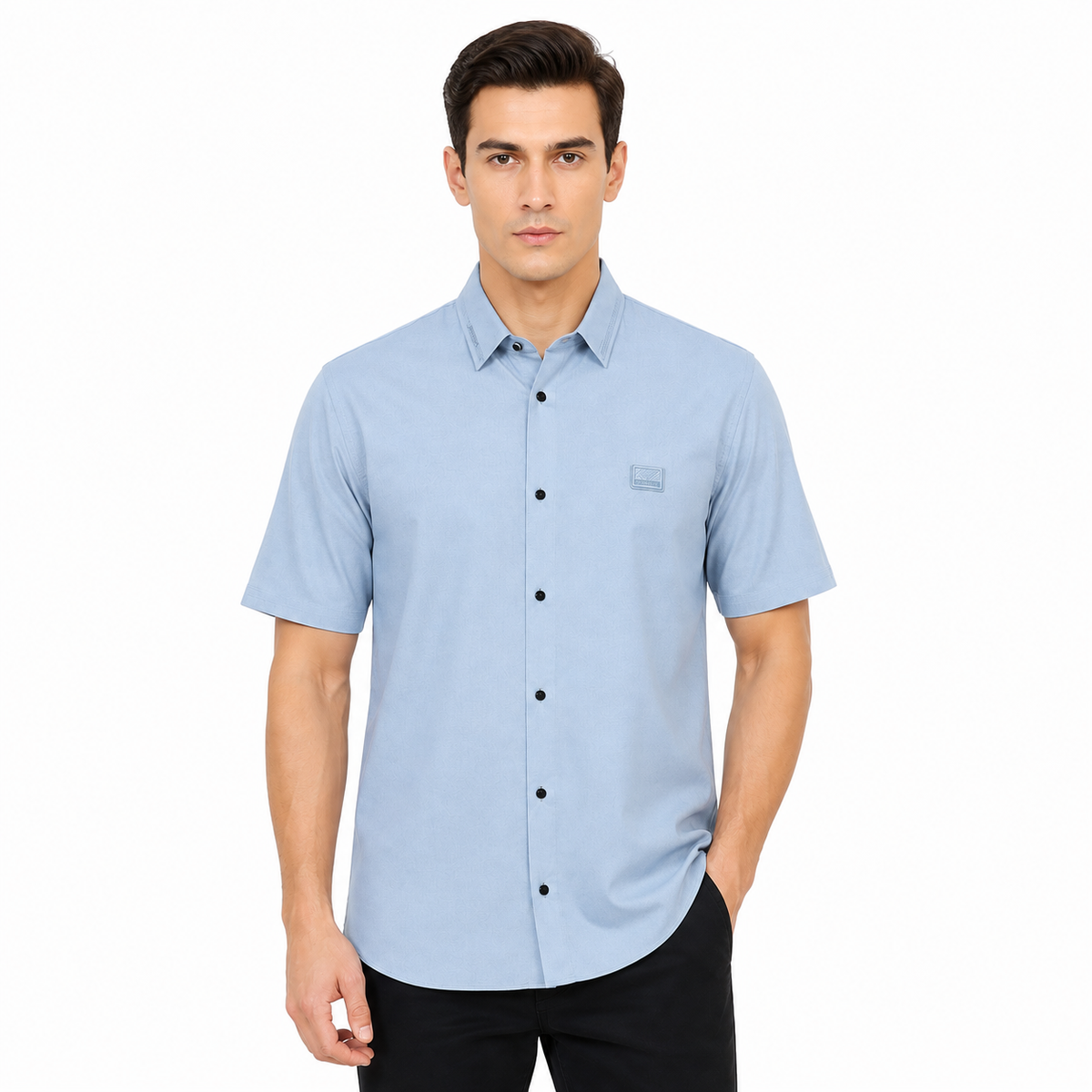 Emporio Armani Slim Fit Half Shirt