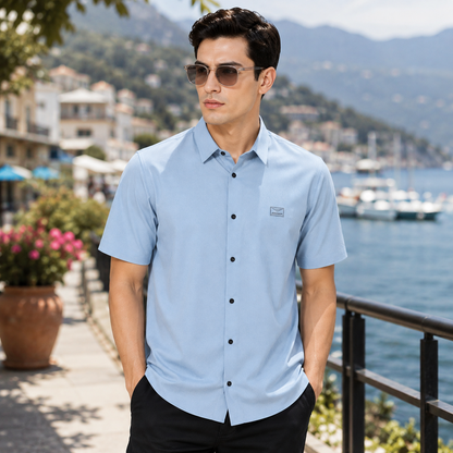 Emporio Armani Slim Fit Half Shirt