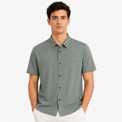 Burberry Slim Fit Half Shirt