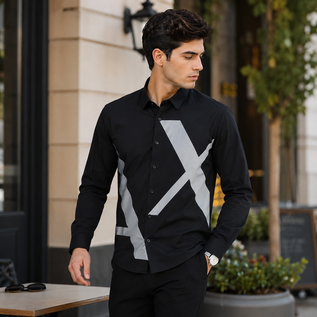 Armani Exchange Slim Fit Shirt