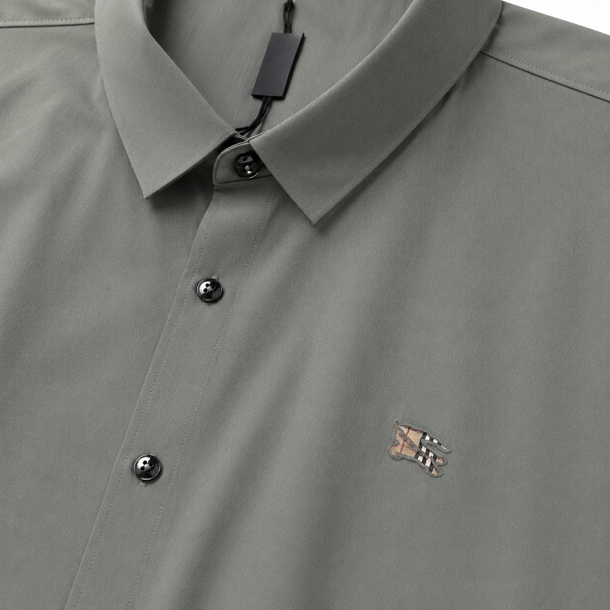 Burberry Slim Fit Half Shirt
