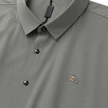Burberry Slim Fit Half Shirt
