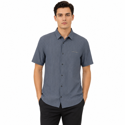 Salvatore Ferragamo Slim Fit Half Shirt