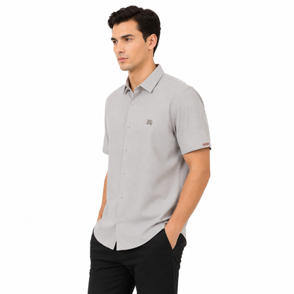 Burberry Slim Fit Half Shirt