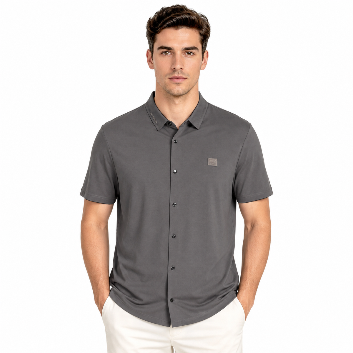 Emporio Armani Slim Fit Half Shirt