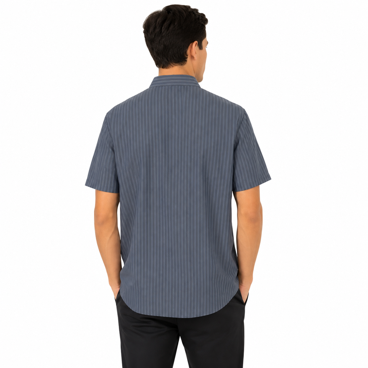Salvatore Ferragamo Slim Fit Half Shirt
