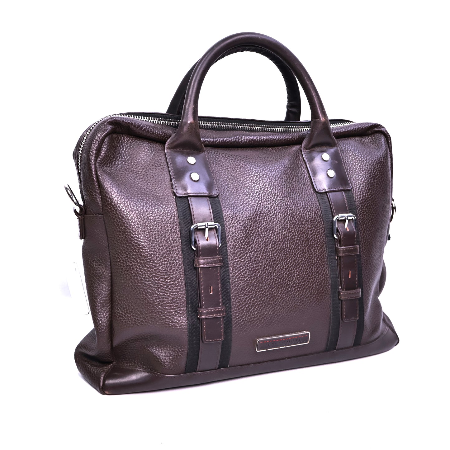Tommy Hilfiger Brown Laptop Bag