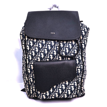 Dior Signature Print Beige/Black Bag Pack