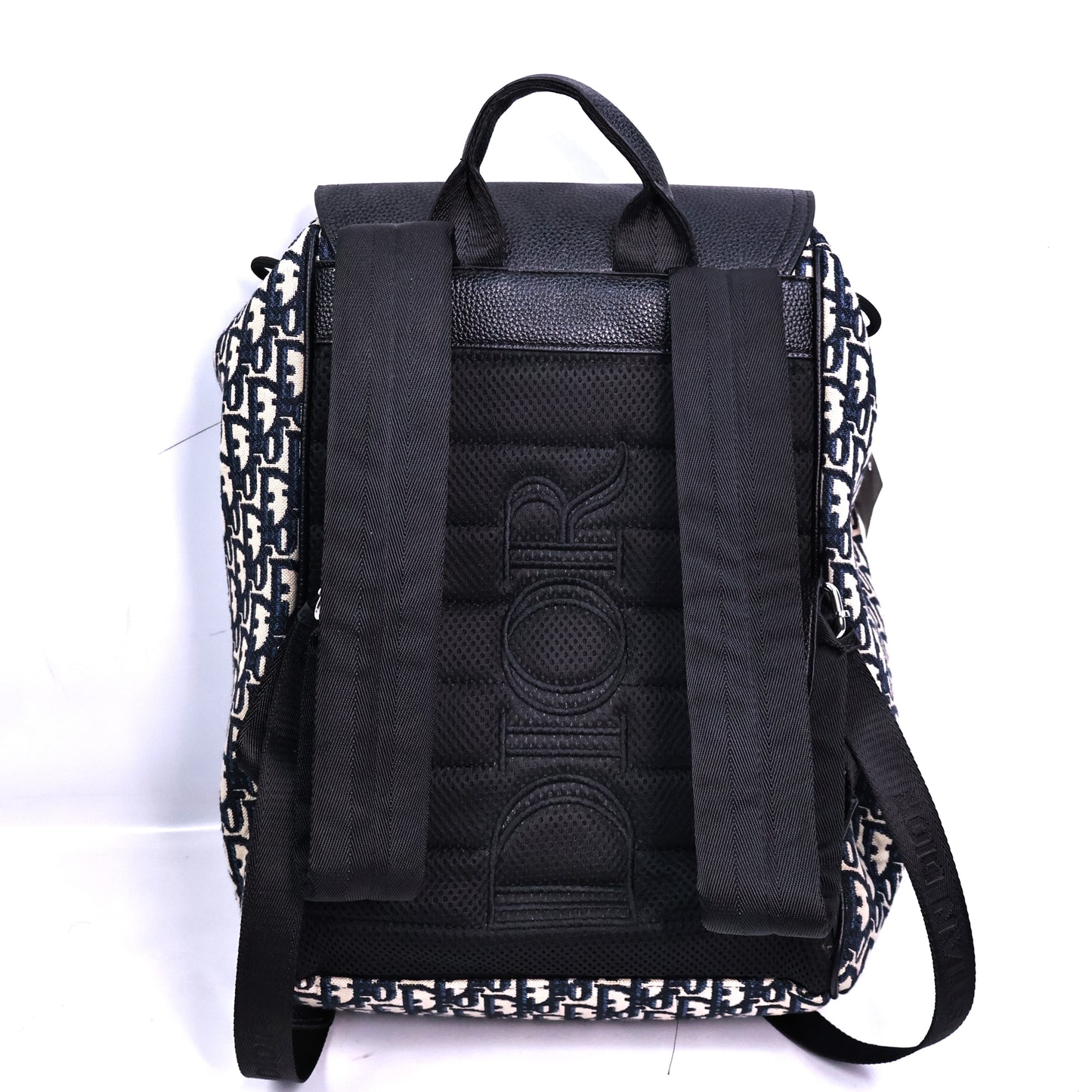 Dior Signature Print Beige/Black Bag Pack