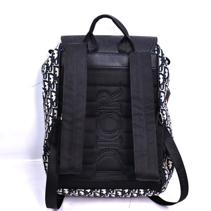 Dior Signature Print Beige/Black Bag Pack
