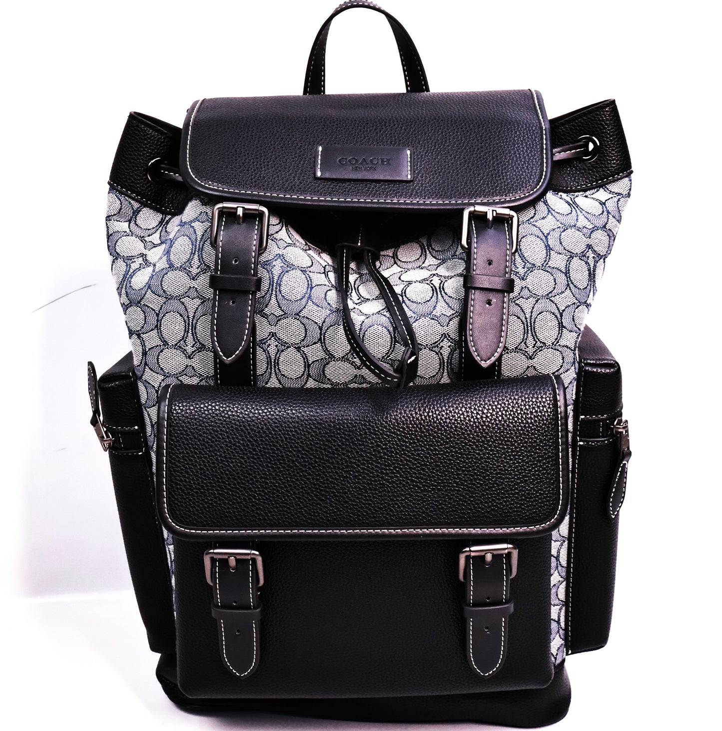 Coach Signature Design Blue/Black Bag Pack