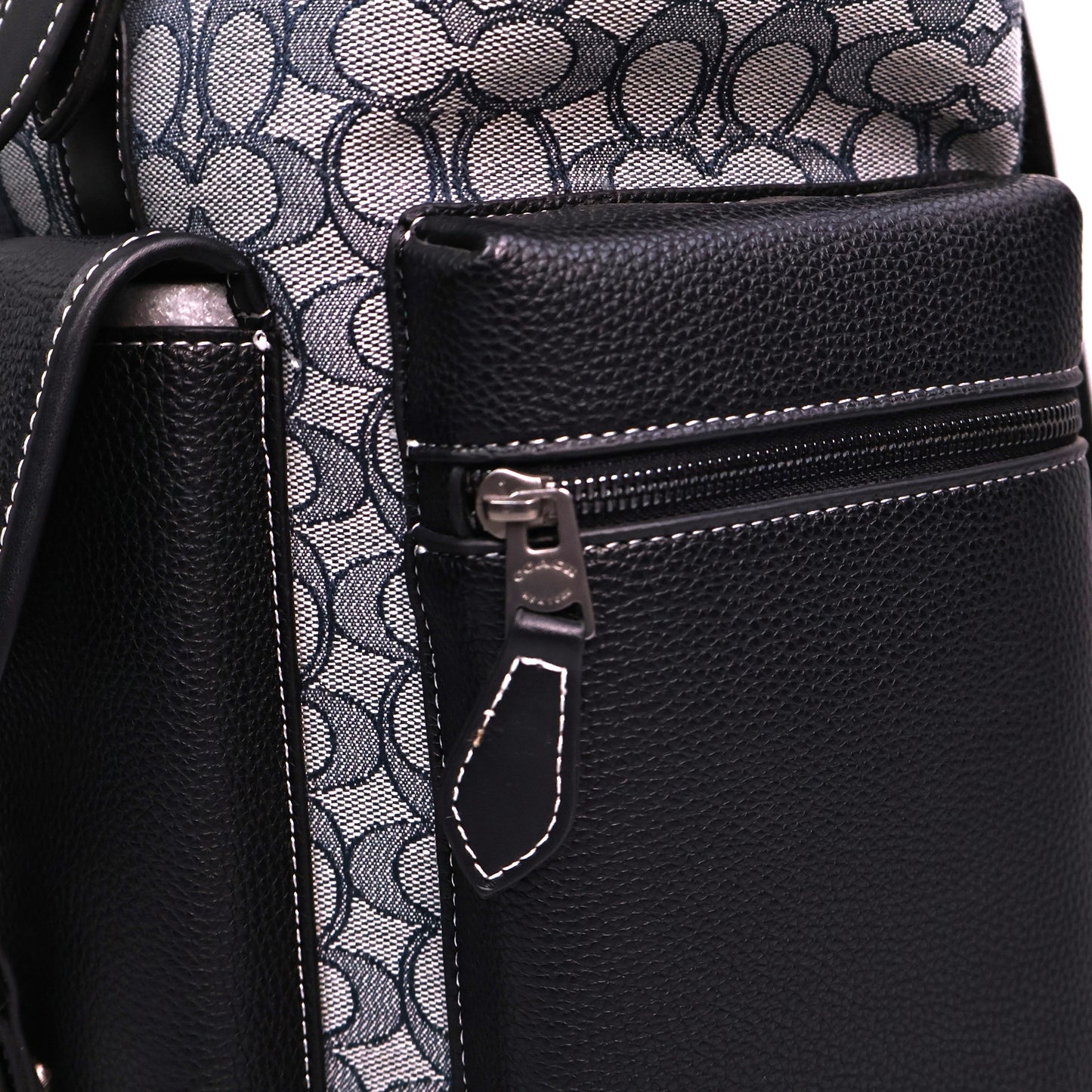 Coach Signature Design Blue/Black Bag Pack