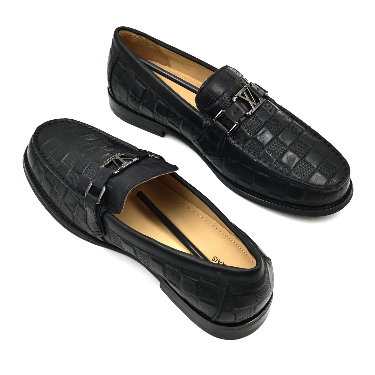 Louis Vuitton Black Loafer Shoe