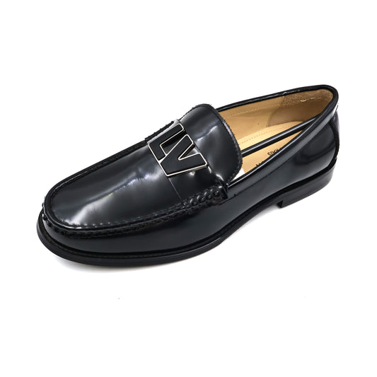 Louis Vuitton Black Loafer Shoe