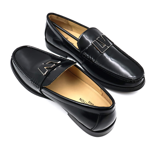 Louis Vuitton Black Loafer Shoe