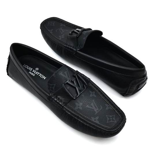 Louis Vuitton Black Loafer Shoe