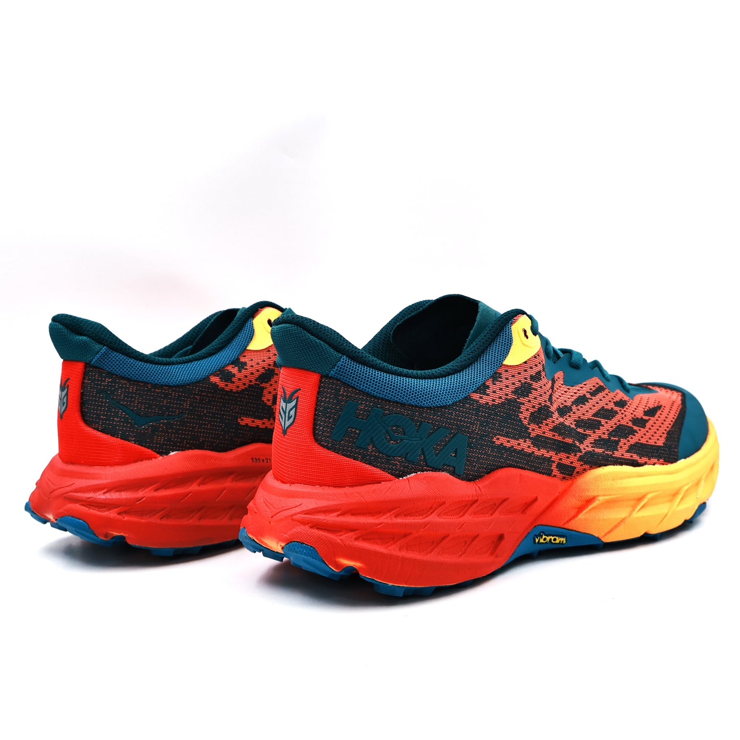 Hoka Red & Blue Sport Shoe