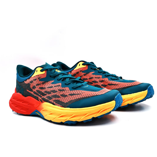 Hoka Red & Blue Sport Shoe