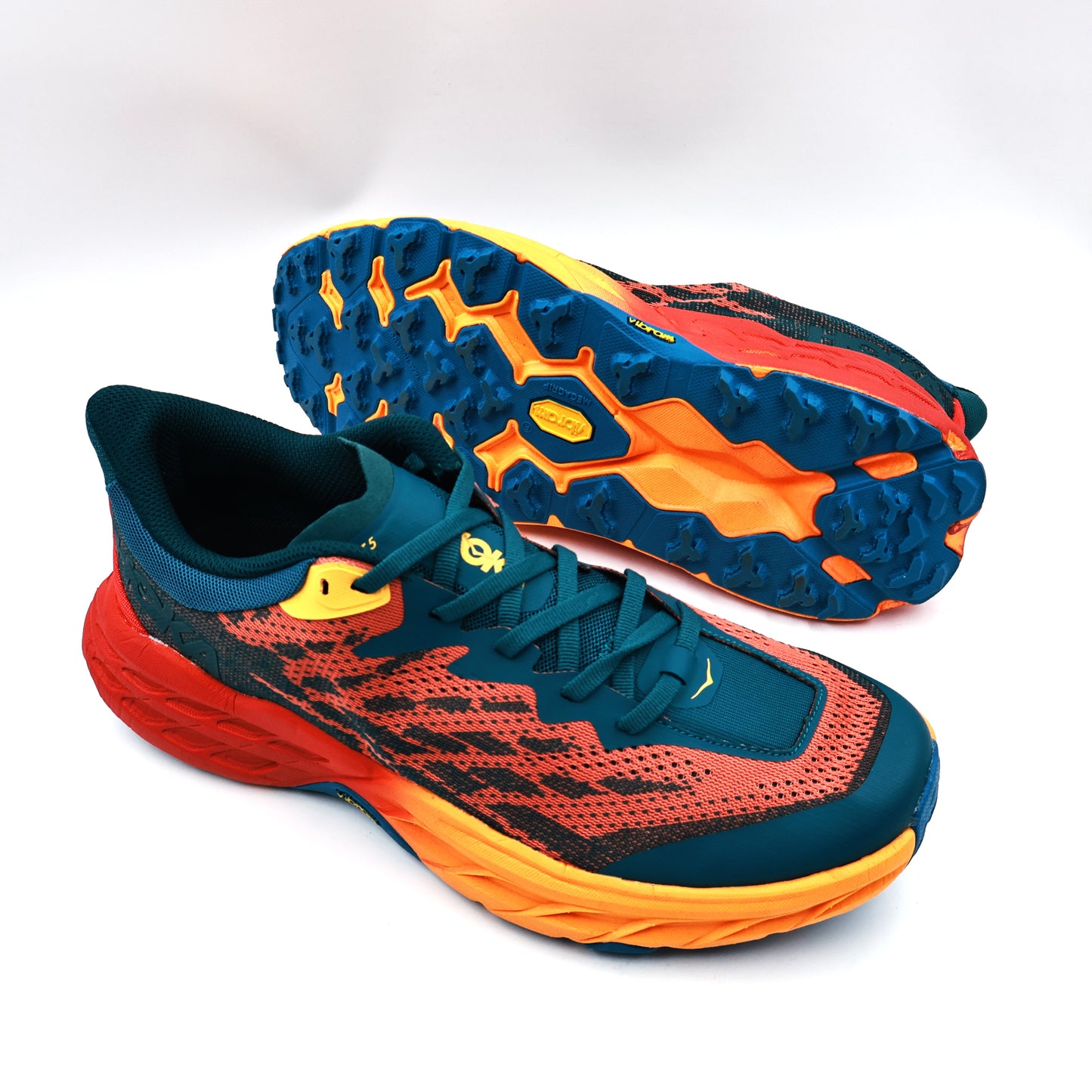 Hoka Red & Blue Sport Shoe