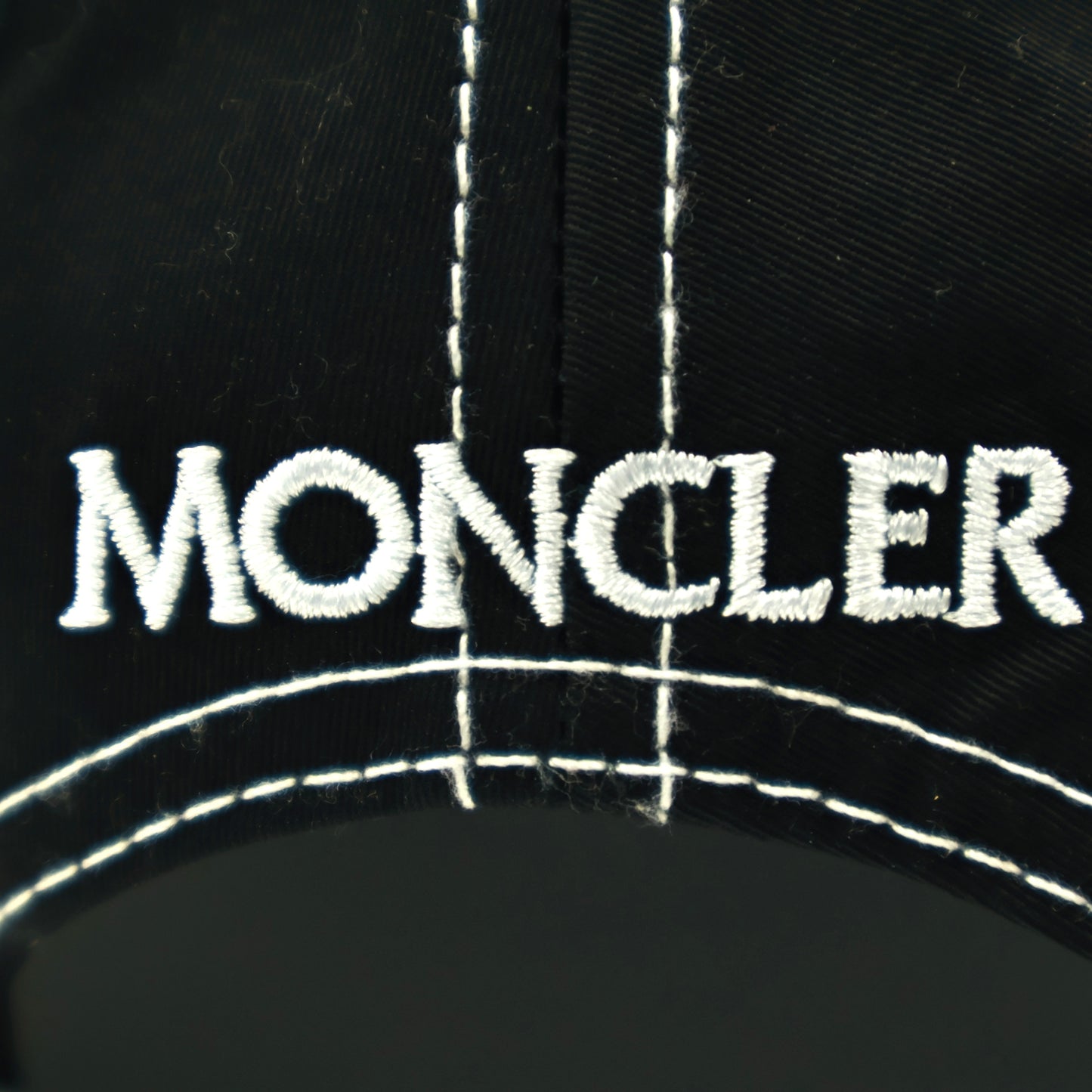 Moncler Black & White Cap