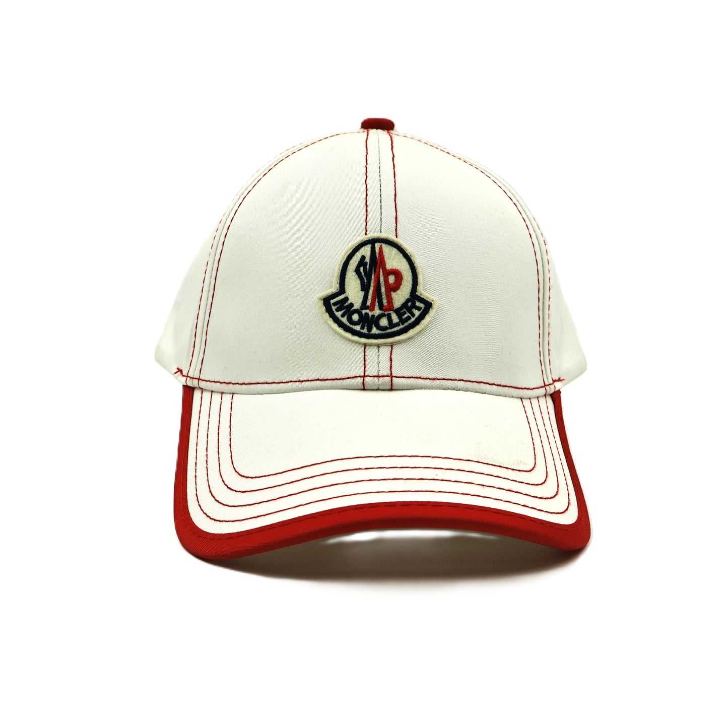 Moncler Red-White Cap