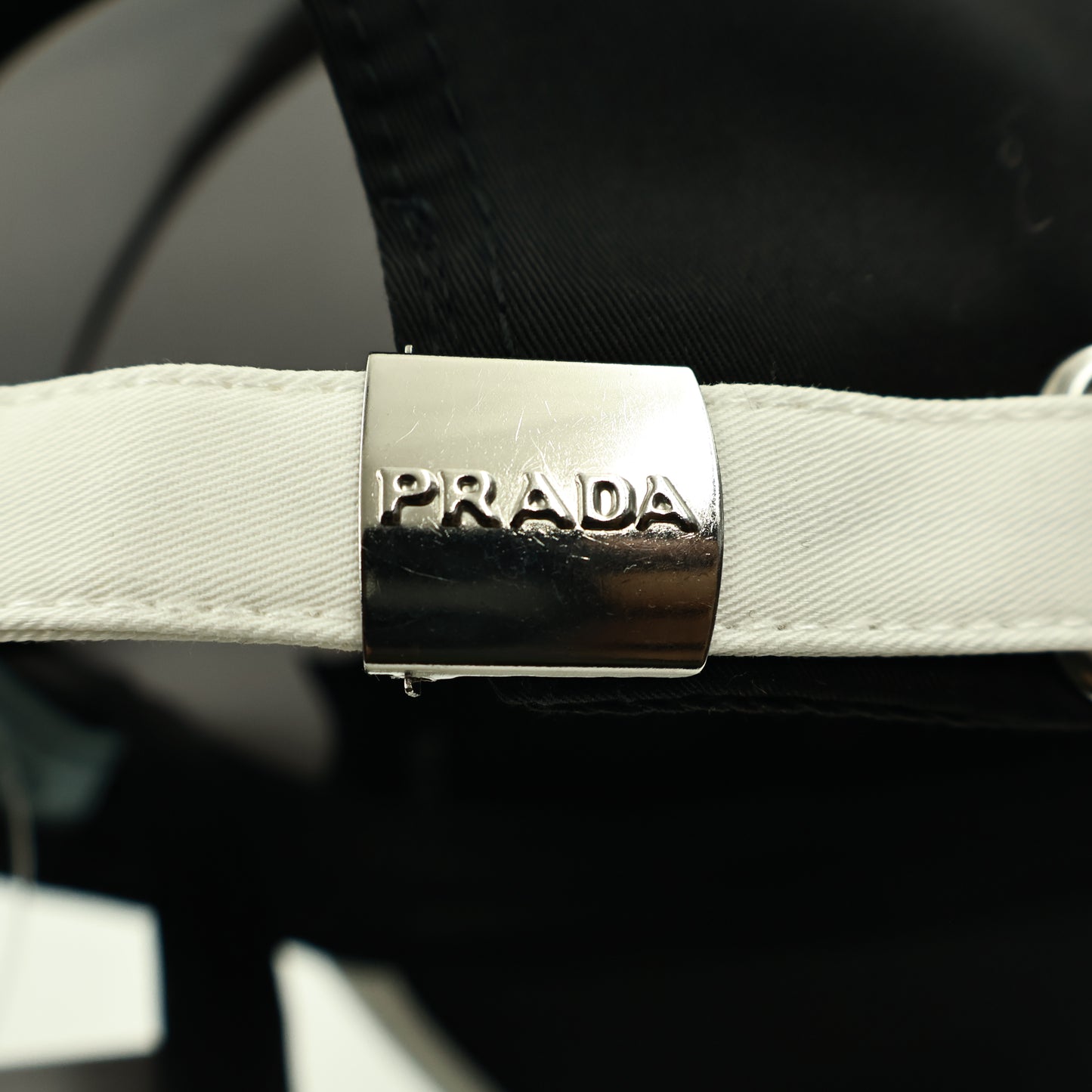 Prada Black-White Cap