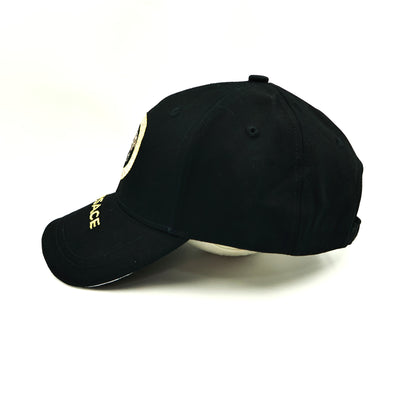 Versace Black Cap