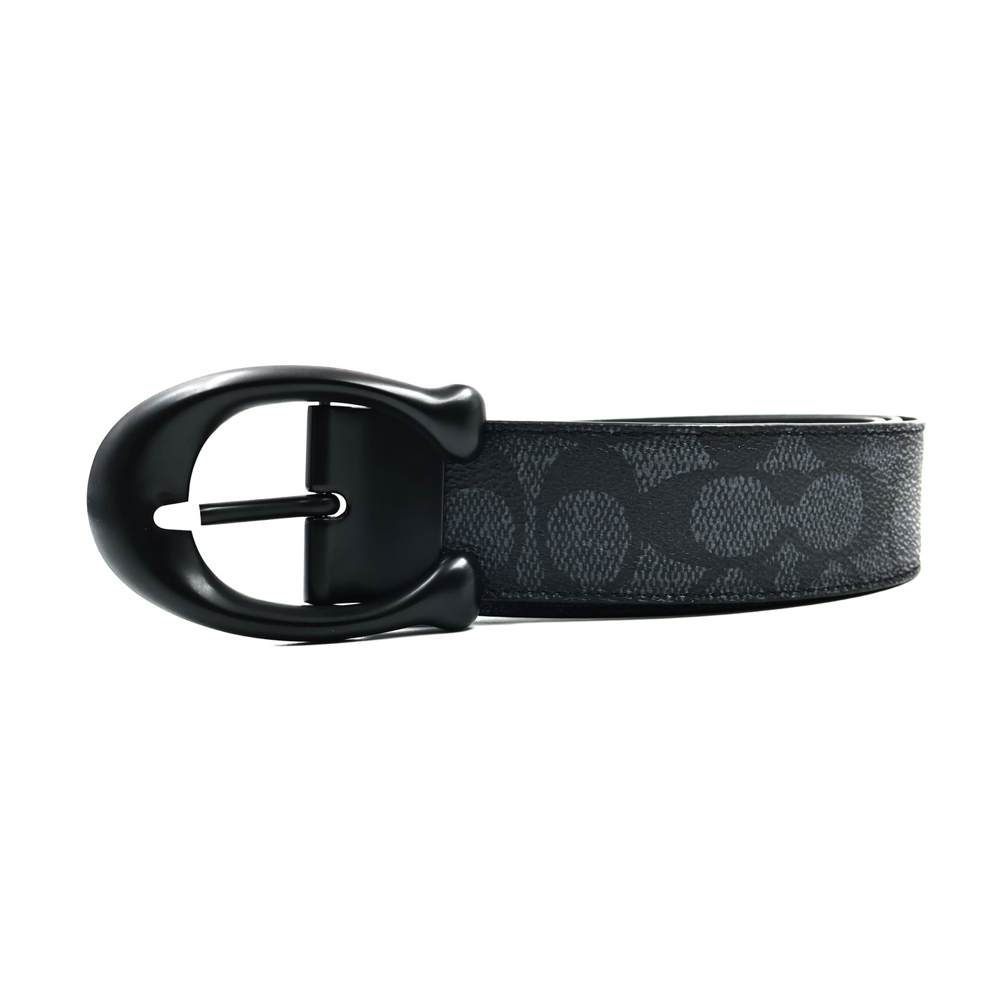 Coach Black Leather Belt