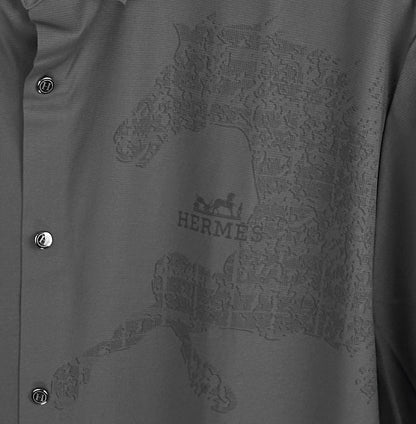 Hermes Slim Fit Half Shirt