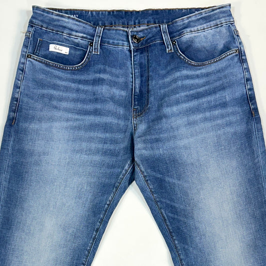 Burberry Relax Fit Light Blue Denim Jeans