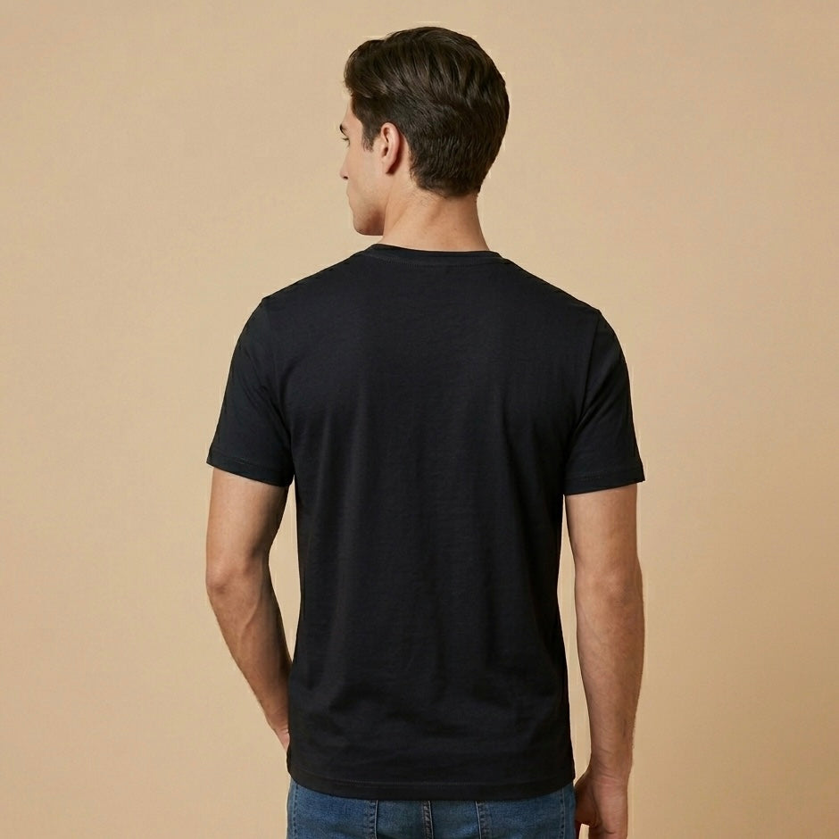 Boss Men's Regular Fit Dark Navy Blue T-Shirt