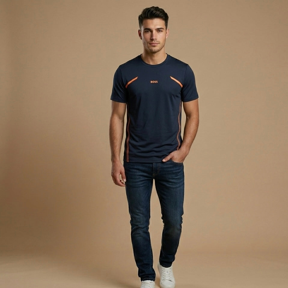 Boss Men's Regular Fit Round Neck T-Shirt