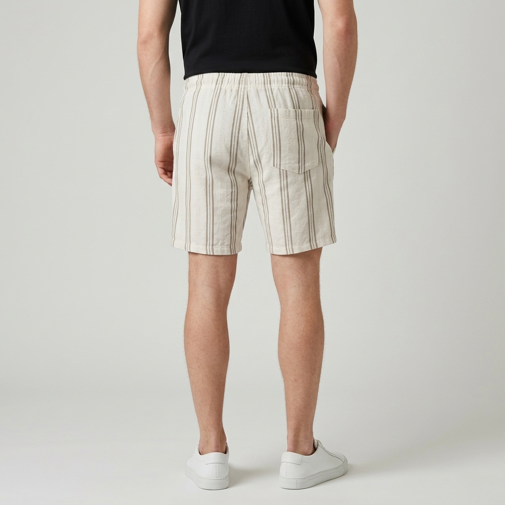 Manta Ray Men's Linen Casual Shorts