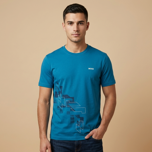 Boss Men's Regular Fit Round Neck T-Shirt