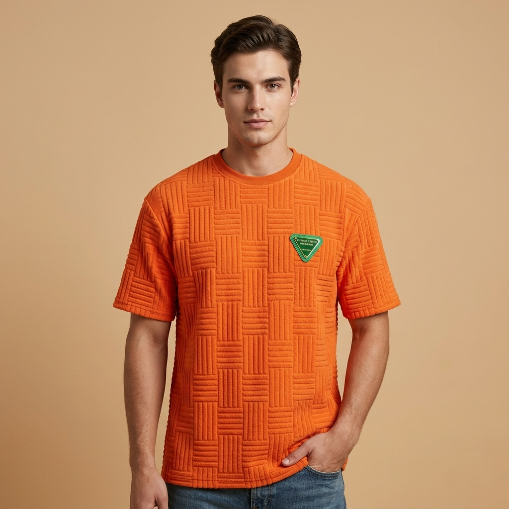 Bottega Veneta Men's Down Shoulder T-Shirt