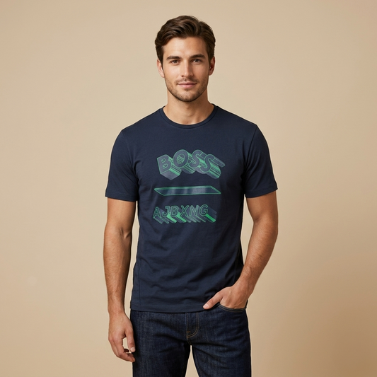 Boss Men's Regular Fit Round Neck T-Shirt