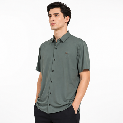 Burberry Slim Fit Half Shirt