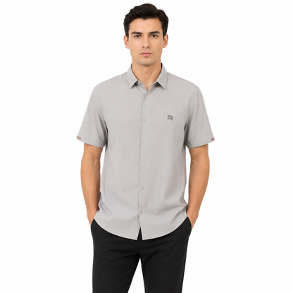 Burberry Slim Fit Half Shirt