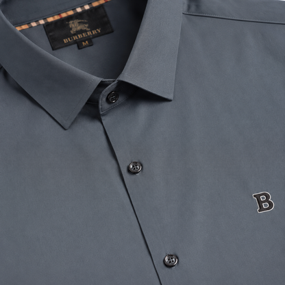 Burberry Slim Fit Half Shirt