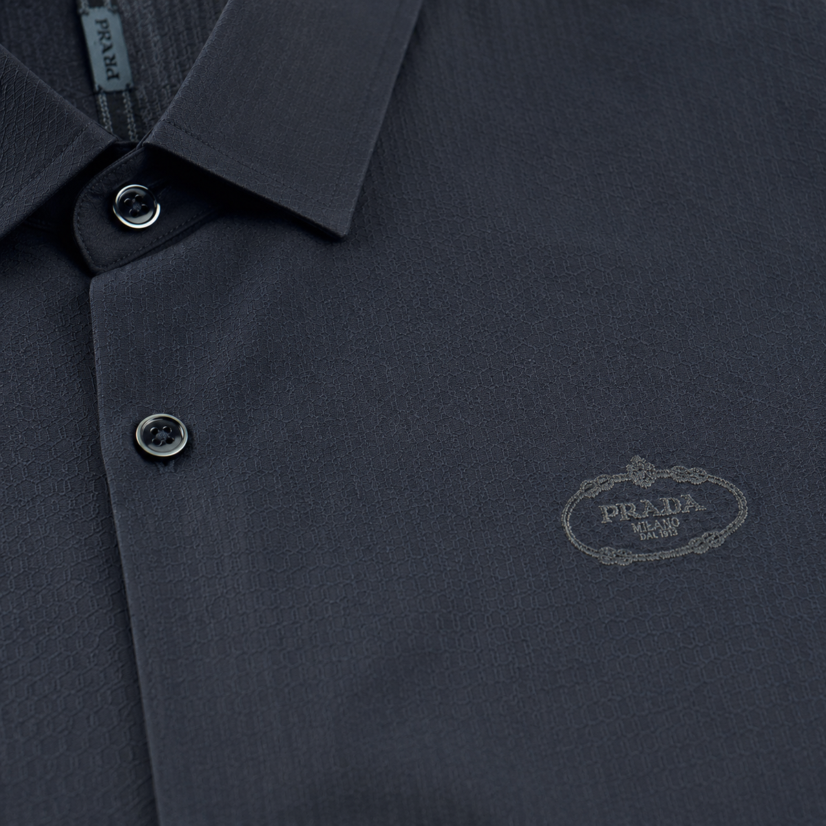 Prada Slim Fit Half Shirt